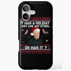 Keith Morrison Christmas Sweater True Crime Ugly Christmas Sweater Party Sweatshirt iPhone Tough Case
