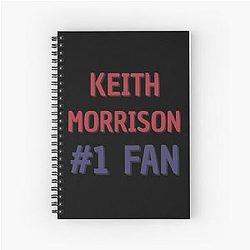 Keith Morrison Spiral Notebook