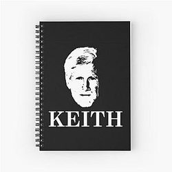 Keith Morrison Spiral Notebook