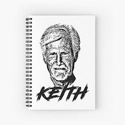 Keith Morrison Spiral Notebook