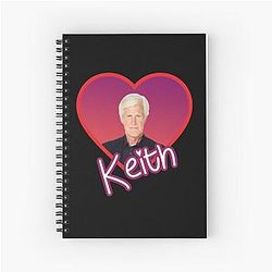 Keith Morse Spiral Notebook