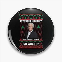 Keith Morrison Christmas Pin