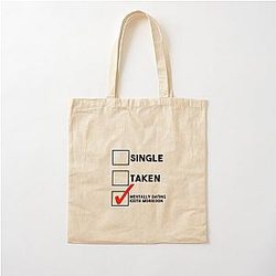 Mentally dating Keith Morrison Cotton Tote Bag