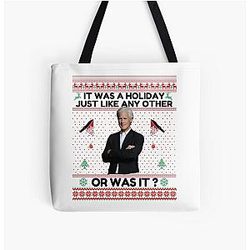 Keith Morrison Christmas Sweater True Crime Ugly Christmas Sweater Party Sweatshirt True Crime Ugly Sweater Funny Christmas Sweater All Over Print Tote Bag