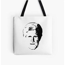 Keith Morrison Black Stencil Tote Bag
