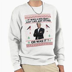 Keith Morrison True Crime Ugly Christmas Sweater it was a holiday Pullover Sweatshirt