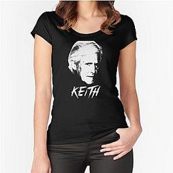 Killer Keith Morrison Beautiful Fitted Scoop T-Shirt