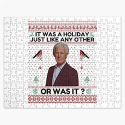Keith Morrison Christmas Sweater True Crime Ugly Christmas Sweater Party Sweater Funny Jigsaw Puzzle