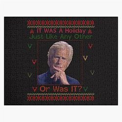 Keith Morrison Christmas - It Was a Holiday Just Like Any Other or Was It - Keith Morrison Jigsaw Puzzle