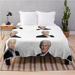Keith Morrison Dateline Throw Blanket