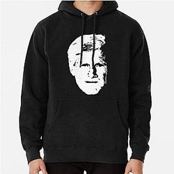 Keith Morrison White Stencil E Pullover Hoodie
