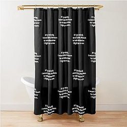 If I Go Missing I Want Keith Morrison Shower Curtain