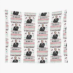 Keith Morrison True Crime Christmas Tapestry
