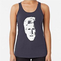 Keith Morrison White Racerback Tank Top