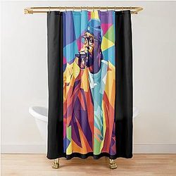 Kendrick Lamar Pop Art Shower Curtain