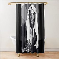 Kendrick Lamar Grackle Shower Curtain