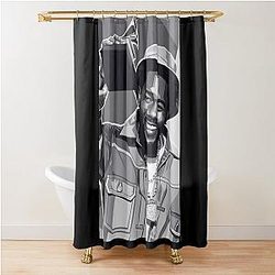 Kendrick Lamar Star-Shaped Shower Curtain