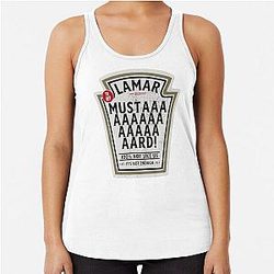Kendrick Lamar Mustard TV Racerback Tank Top