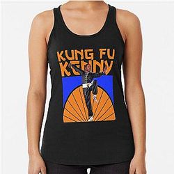 Kendrick Lamar Kung Fu Racerback Tank Top