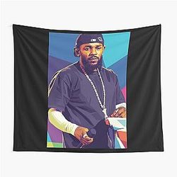 Kendrick Lamar Pop Art Tapestry