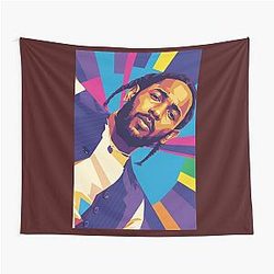 Kendrick Lamar Pop Art Tapestry