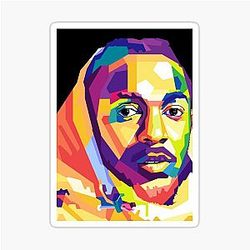 Kendrick Lamar Pop Art