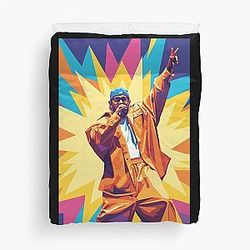 Kendrick Lamar Pop Art Duvet Cover