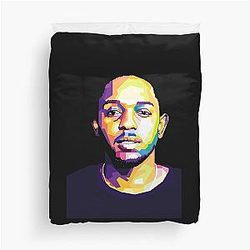 Kendrick Lamar Pop Art Duvet Cover