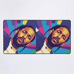 Kendrick Lamar Pop Art Desk Mat