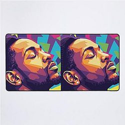 Kendrick Lamar Pop Art Desk Mat