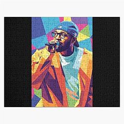 Kendrick Lamar Pop Art Jigsaw Puzzle