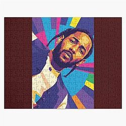 Kendrick Lamar Pop Art Jigsaw Puzzle