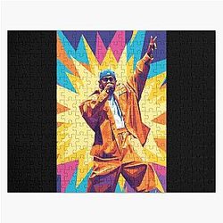 Kendrick Lamar Pop Art Jigsaw Puzzle