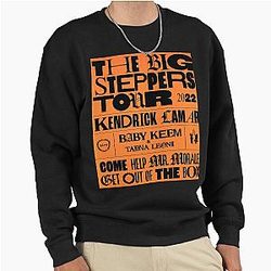Kendrick Lamar Big Steppers tour 2022 Pullover Sweatshirt