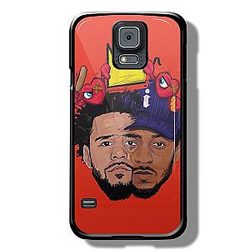 Kendrick Lamar and J Cole painting art for Samsung Galaxy S5 Black case
