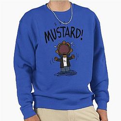 Kendrick Lamar Mustard Pullover Sweatshirt