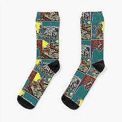 Kendrick Lamar and Van Gogh Socks