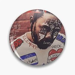 Kendrick Lamar art Pin