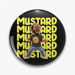 Kendrick Lamar Mustard Pin
