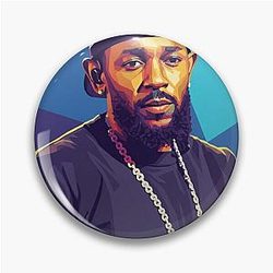 Kendrick Lamar Pop Art Pin