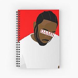 Kendrick Lamar Damn Notebook