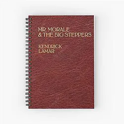 Kendrick Lamar Mr. Morale & the Big Steppers Spiral Notebook