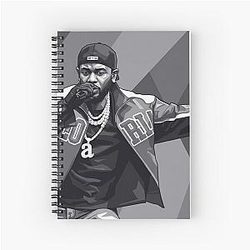 Kendrick Lamar Spiral Notebook