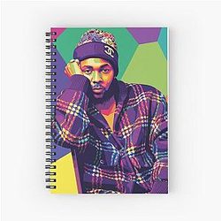 Kendrick Lamar Spiral Notebook
