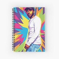 Kendrick Lamar Pop Spiral Notebook