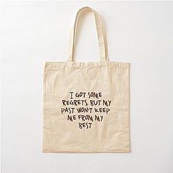 Kendrick Lamar Motivational Rich Spirit Cotton Tote Bag