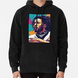 Kendrick Lamar Pop Art Pullover Hoodie.
