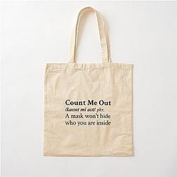 Count Me Out by Kendrick Lamar Cotton Tote Bag