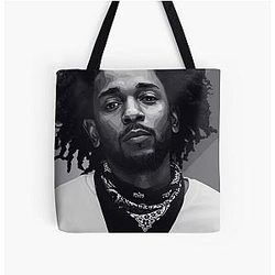 Kendrick Lamar Grascle All Over Print Tote Bag