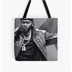 Kendrick Lamar Gascle All Over Print Tote Bag